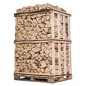 1 palette de bûches  de Bois de chauffage de 33 cm (-20% d'humidité)