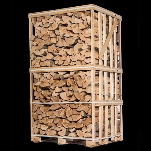 Palette de bois de chauffage – Mélange de bois 45 cm 2 m3 ( Humidité <10% )