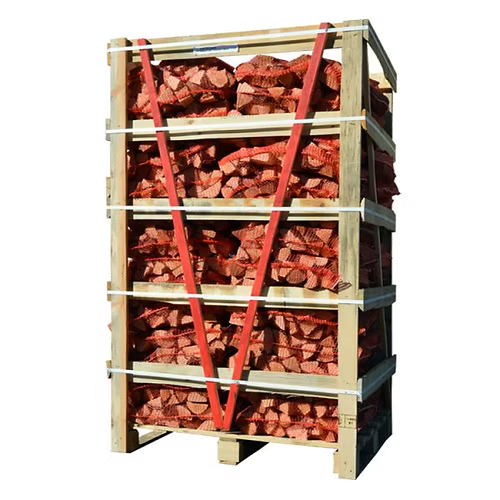 palette de bois de chauffage ultra sec en chêne Ensemble de 84 sacs( Humidité <10% )