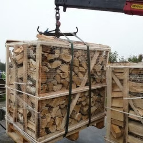 Demi-palette – Mélange De Bois Durs  1.5 Stères 25 Cm ( Humidité <10% )