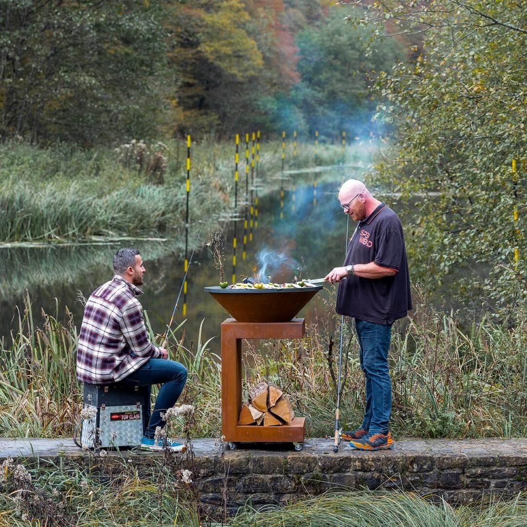 PLANCHA-BRASERO-BARBECUE : C-COOK 980mm