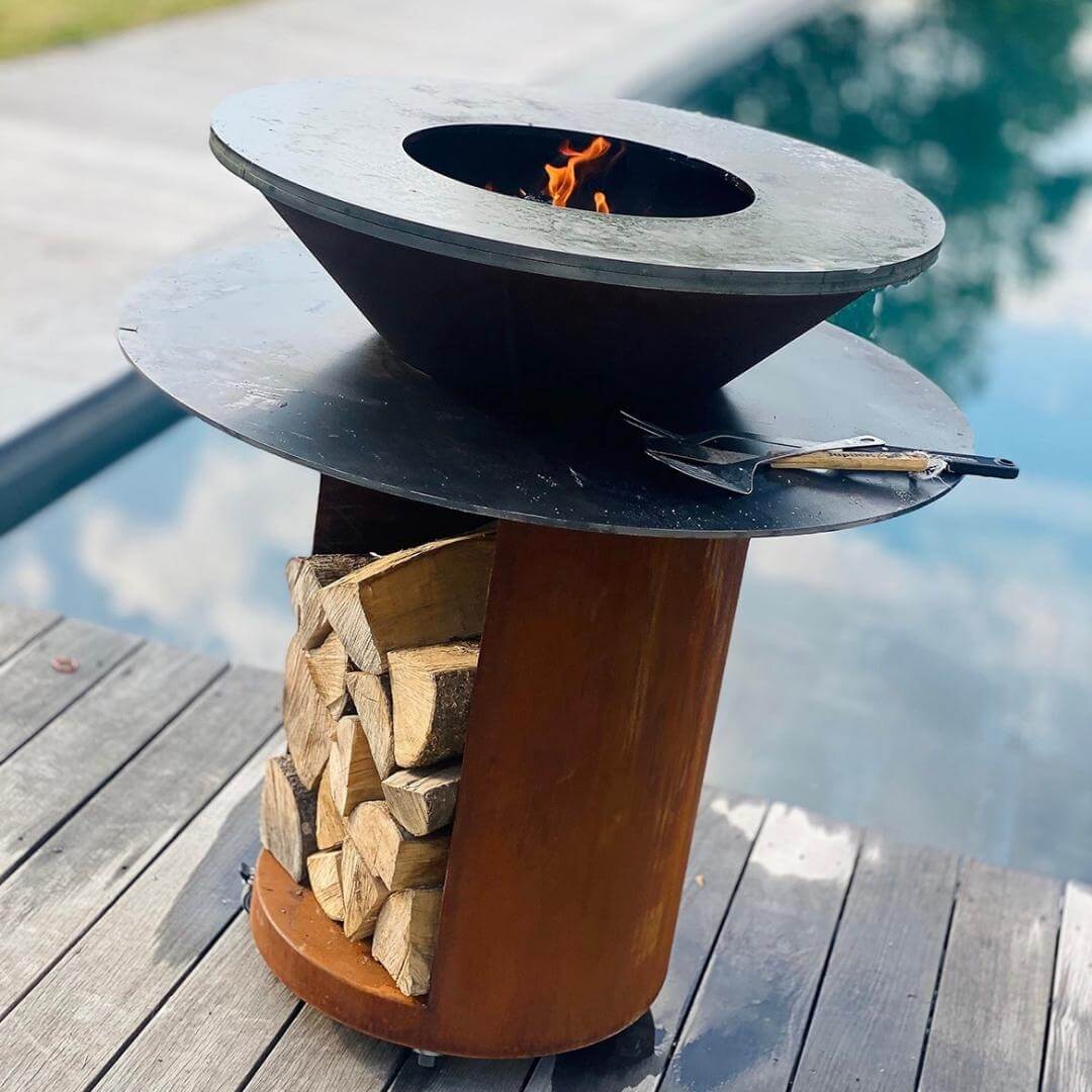 PLANCHA-BRASERO-BARBECUE : RONDO 980mm