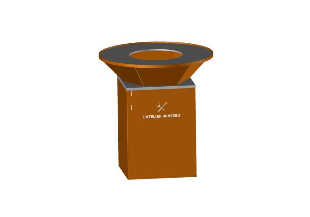Brasero 850 - Corten