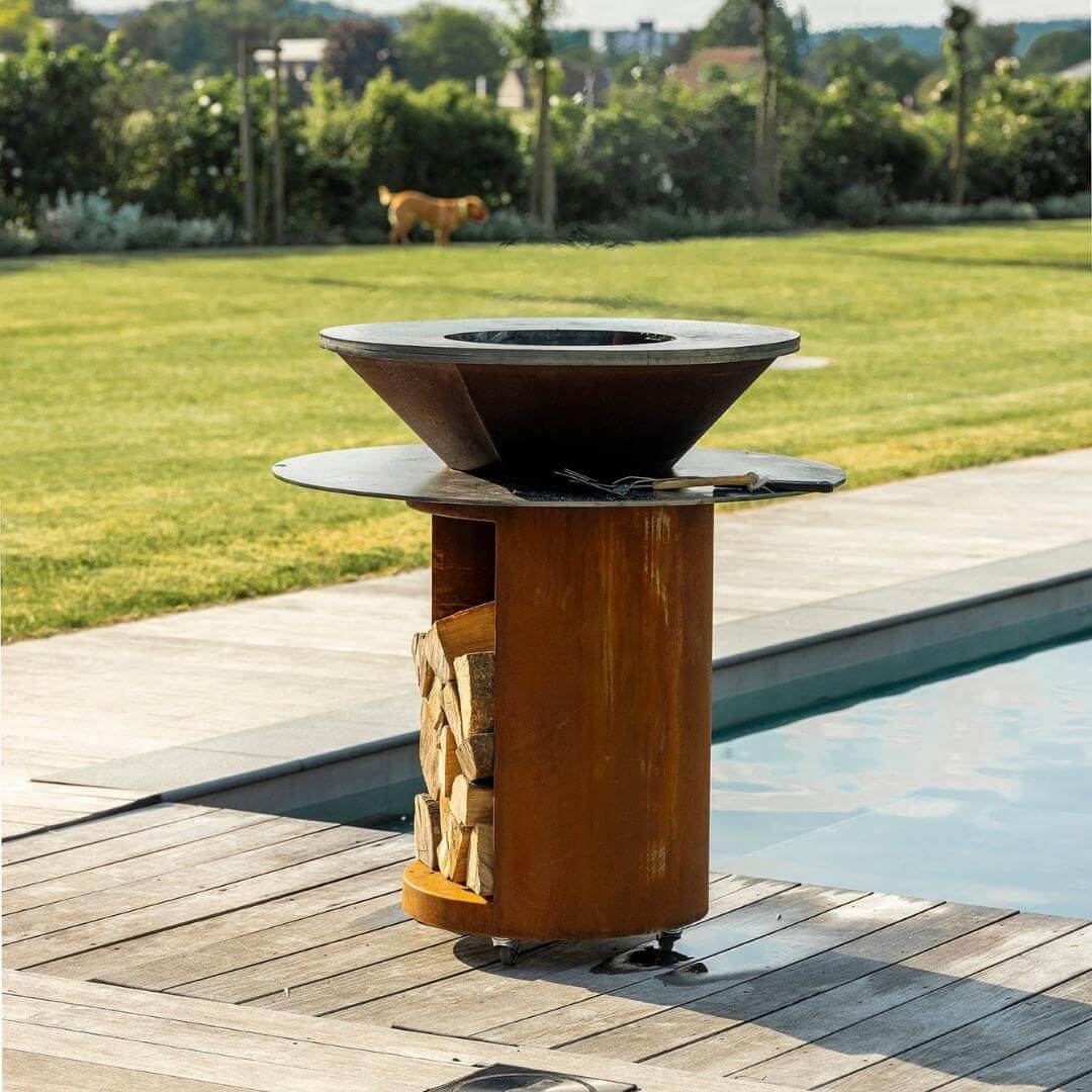 PLANCHA-BRASERO-BARBECUE : RONDO 980mm