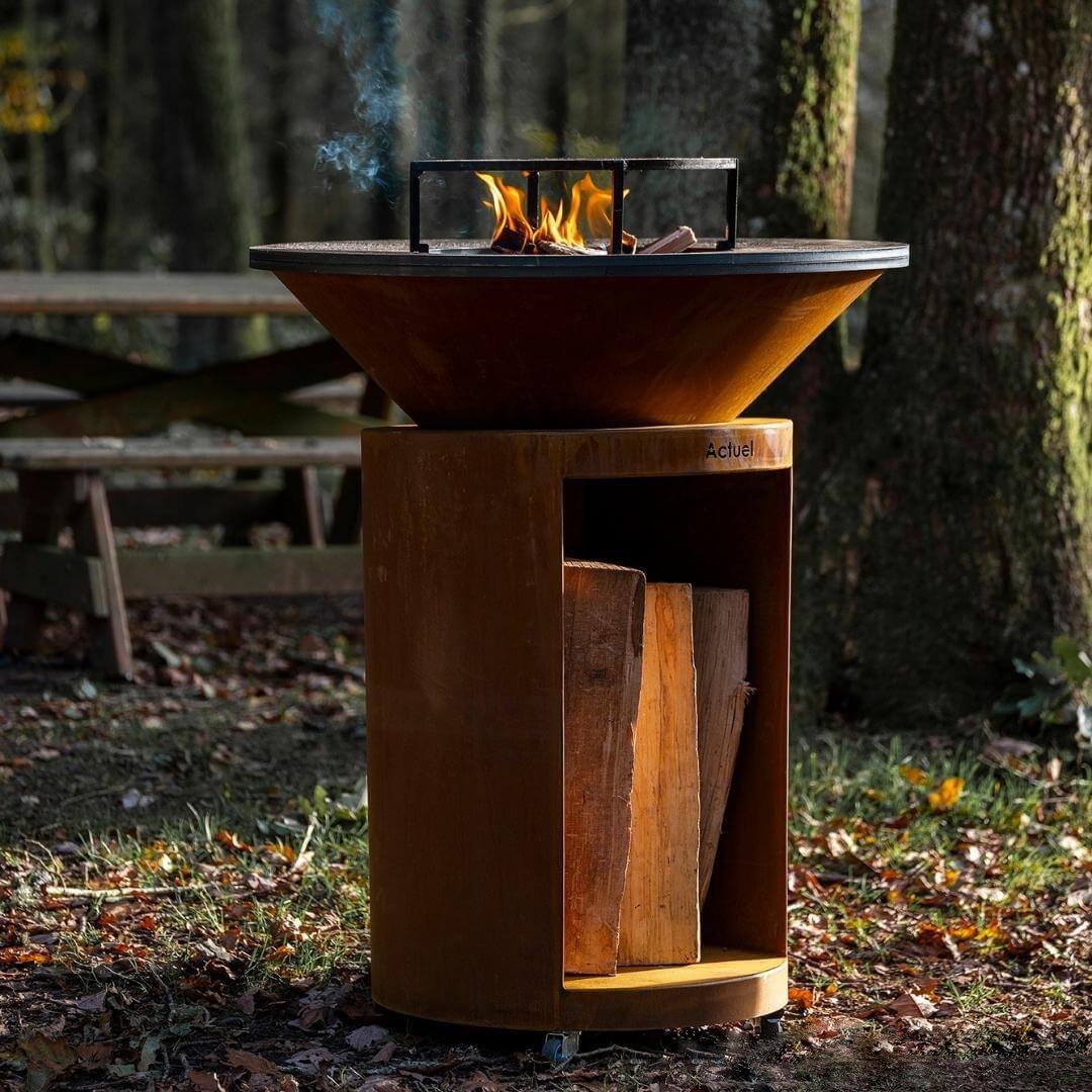 PLANCHA-BRASERO-BARBECUE : RONDO 825mm