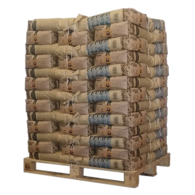PELLET BADGER – PALETTE DE 65 SACS DE 15 KG