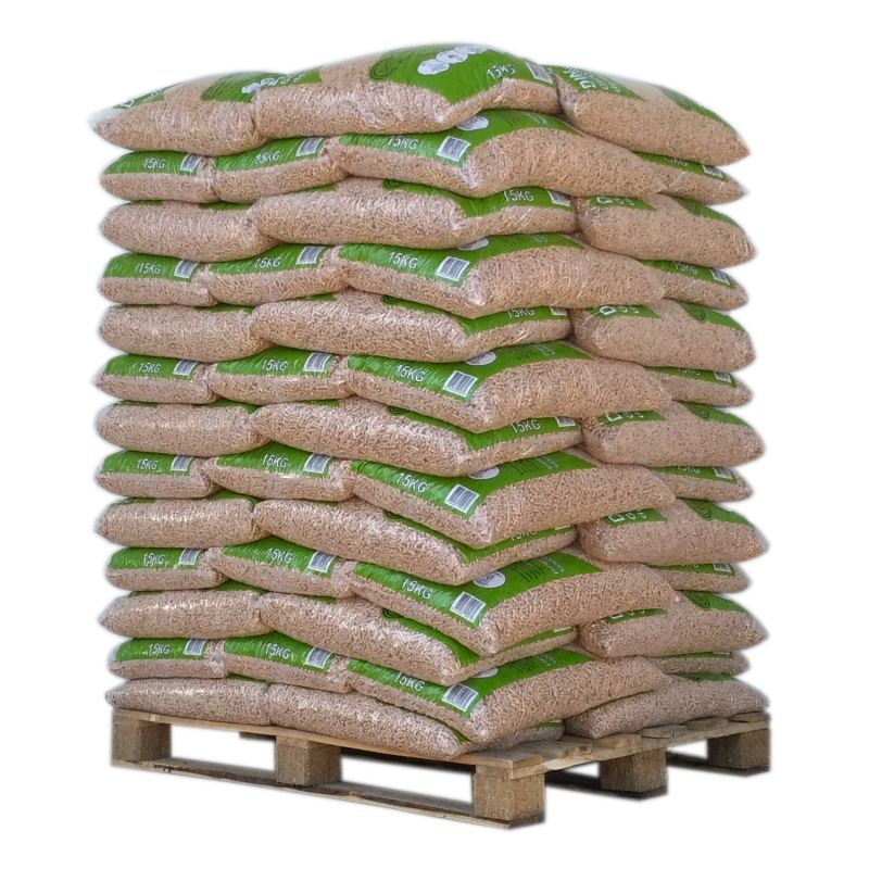 Pellet DIN Pellets – Palette de 65 Sacs 15 KG