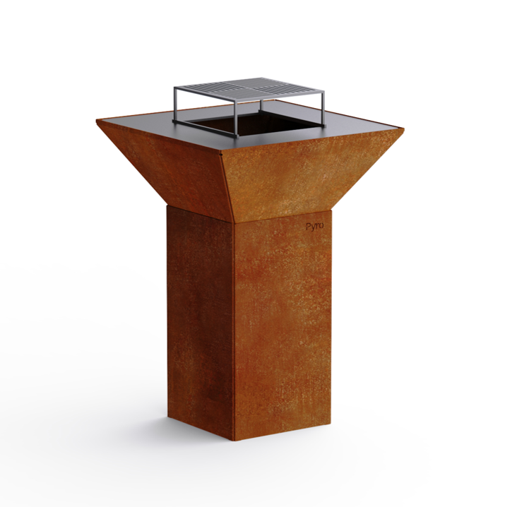 Brasero Classique Corten 75