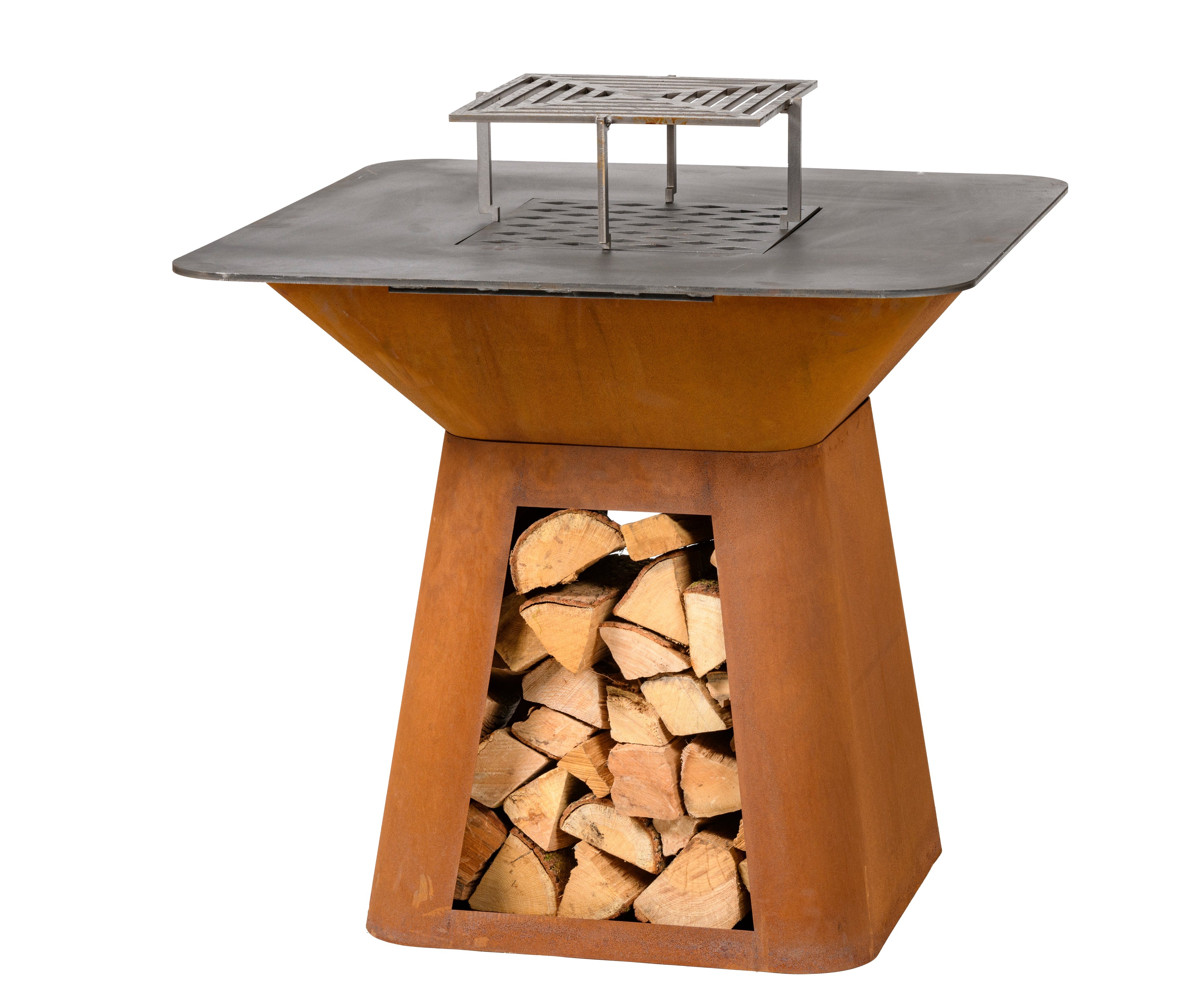 Brasero Barbecue d'Extérieur Brazen Carré