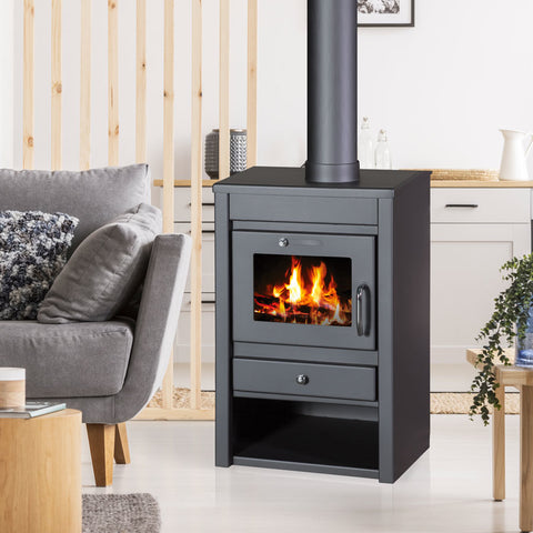 Poêle à bois - BELLEZA MEGA MAX - 10 kW