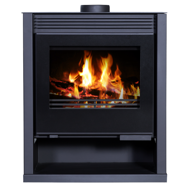 Poêle à bois BELLEZA RUBIN LUX Noir 13kW (max 21 kW)
