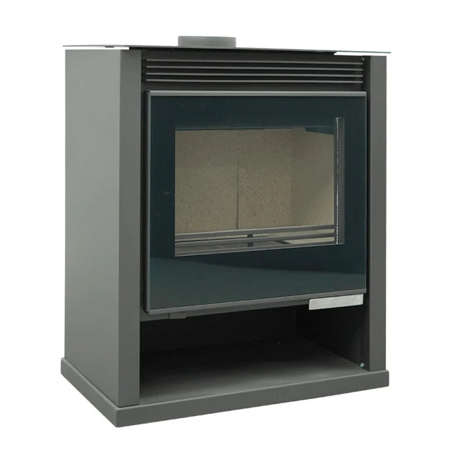 Poêle à bois BELLEZA RUBIN LUX Noir 13kW (max 21 kW)
