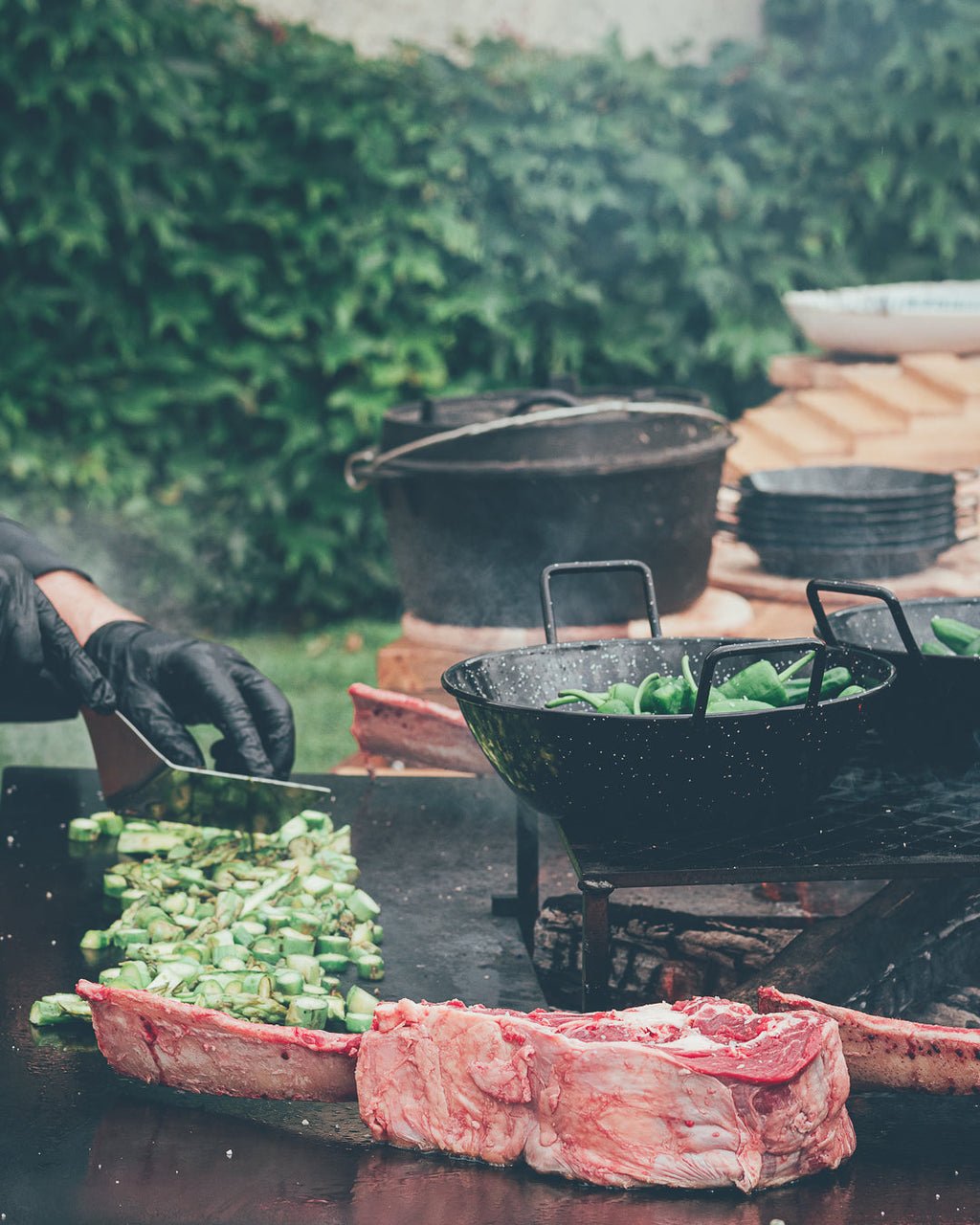 Brasero Classique Corten 85