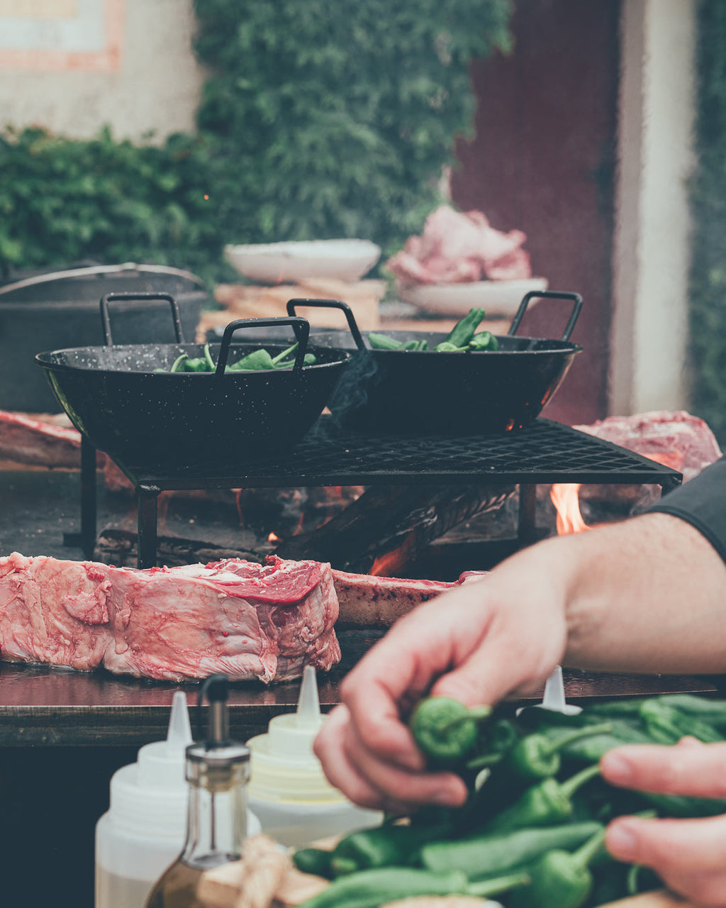 Brasero Classique Corten 85