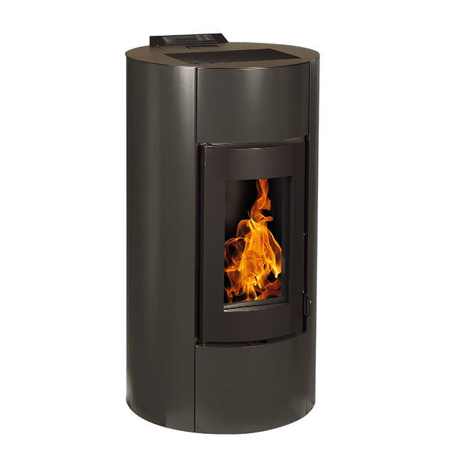 Poêle à Granulés Etanche - EMAFLAM NALA Noir - 8.9 kW