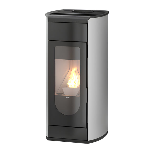 Poêle à granulés étanche SUPRA ALIX 7 kW Blanc