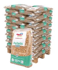 Granulés de Bois Total Energies Palette de 66 sacs de 15kg