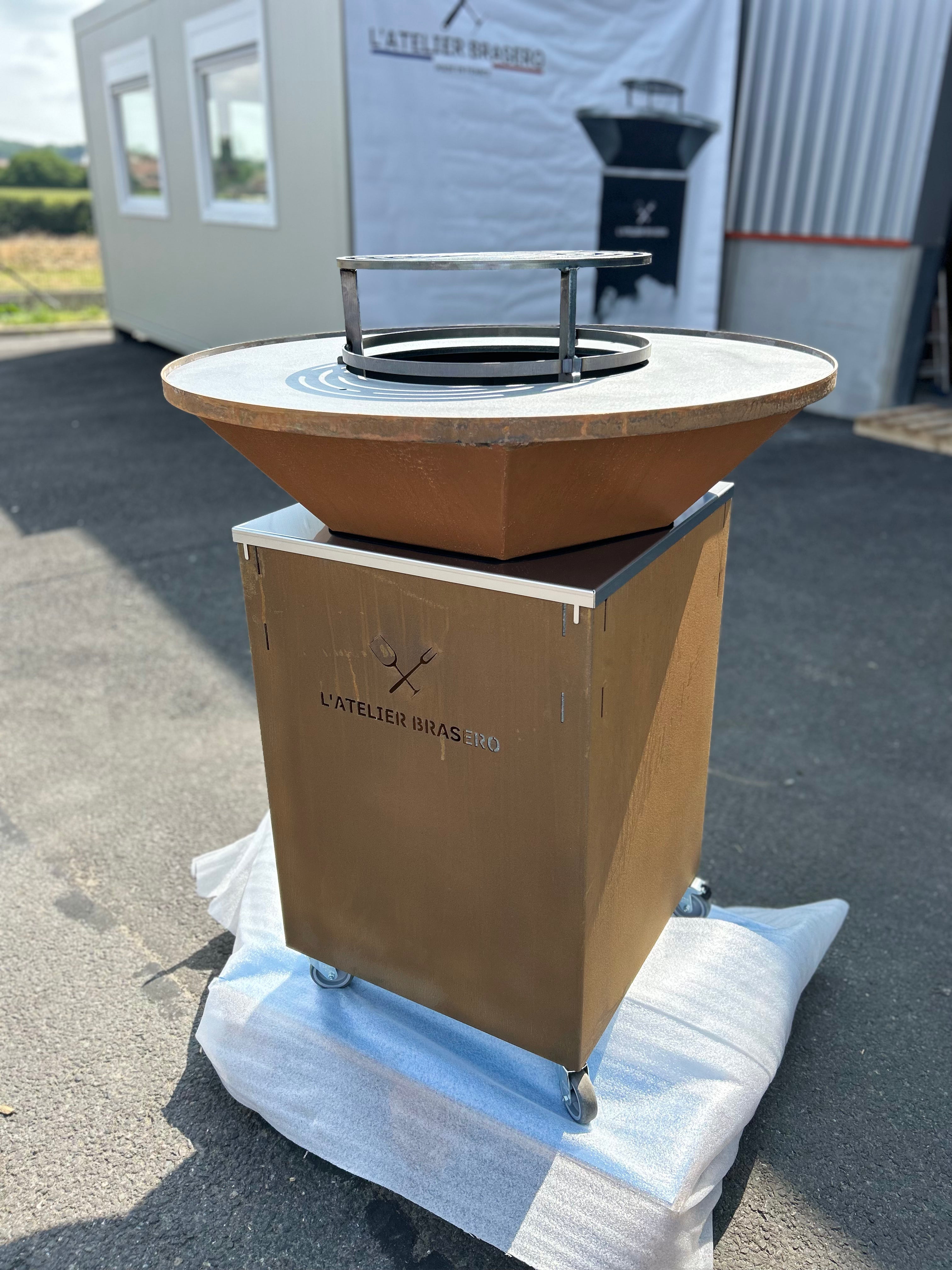 Brasero 850 - Corten