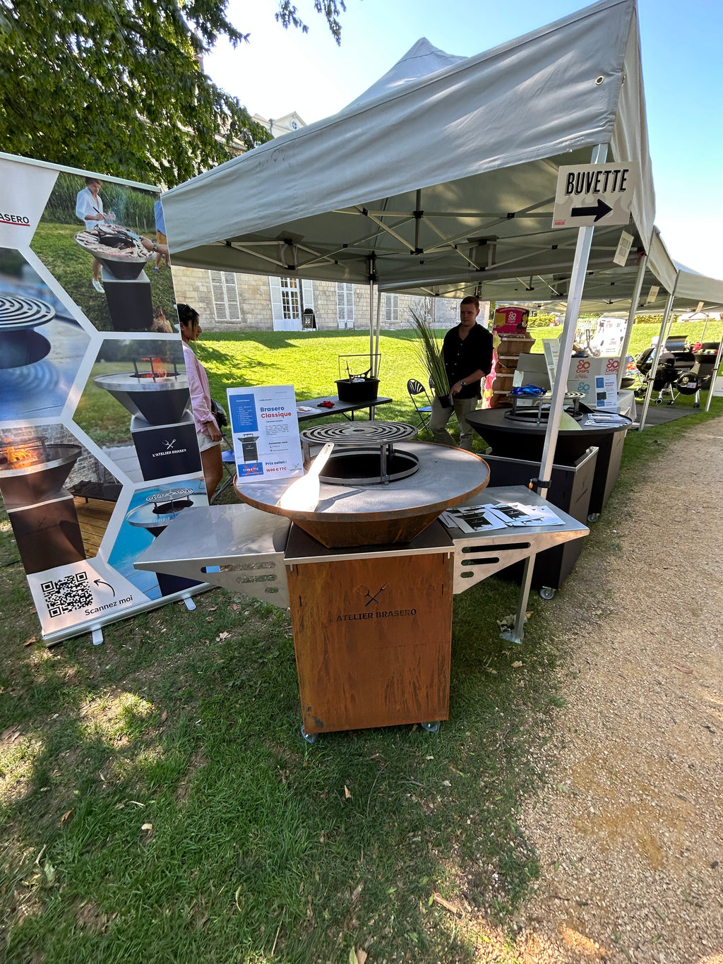 Brasero 850 - Corten