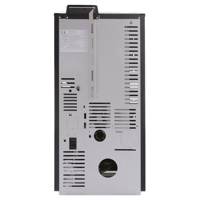 Poêle à granulés étanche connecté wifi - EMAFLAM DALA Noir - 7,9kW