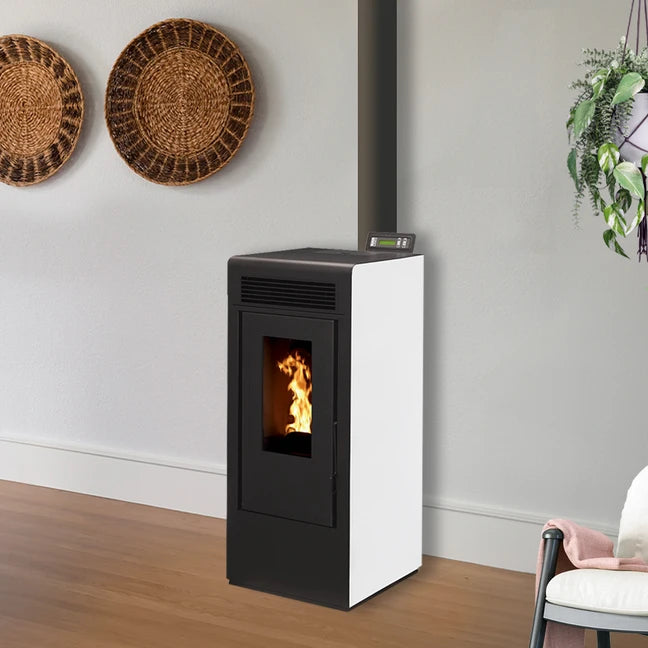 Poêle à Granulés Etanche Canalisable - EMAFLAM ANNA - 12,1 kW