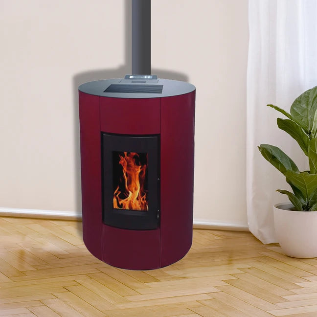 Poêle à Granulés Etanche Canalisable - EMAFLAM NOVA - 11.4 kW