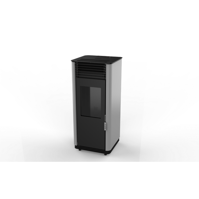 Poêle à granulés Acier SUPRA Calliopé 8kW Gris